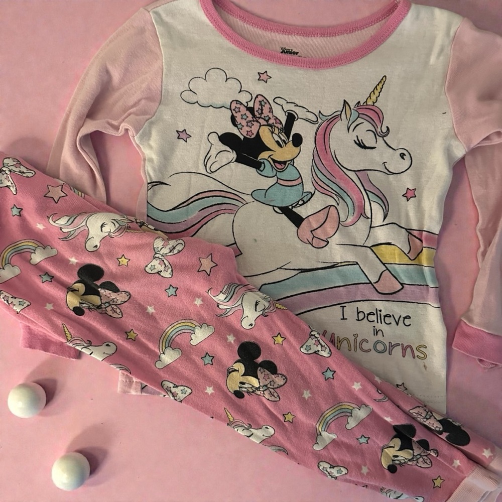 Disney Pink Unicorn Kids Pajamas